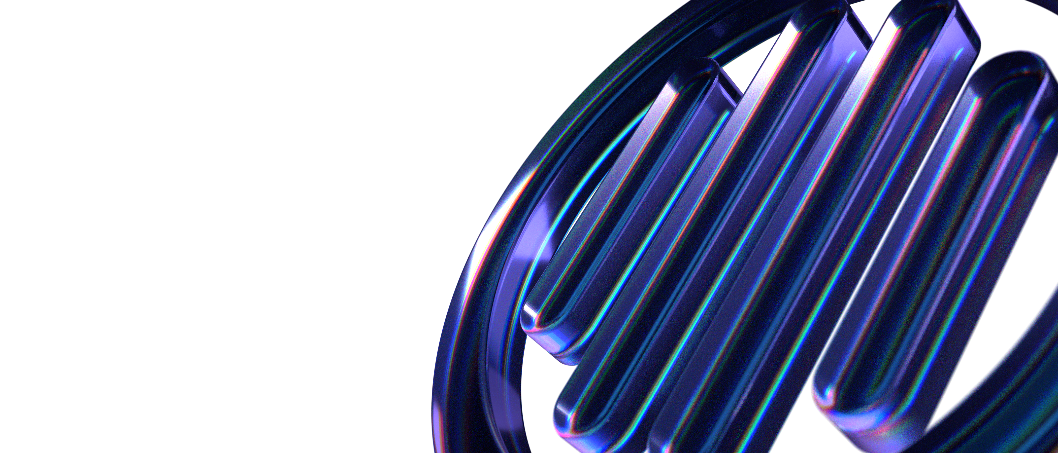 Bakarkhaniii 3D Glass Logo Background
